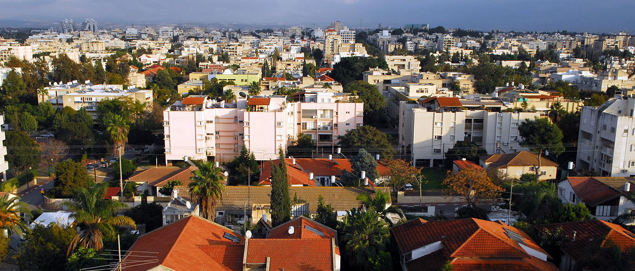 תמונת העיר רעננה מעמוד הפייסבוק