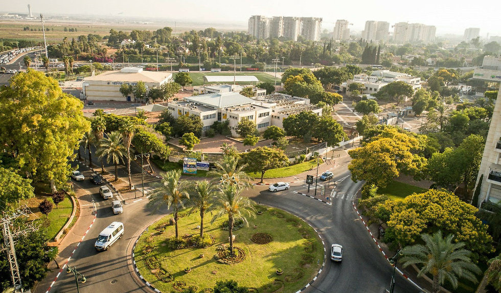 תמונת העיר יהוד מונוסון מעמוד הפייסבוק